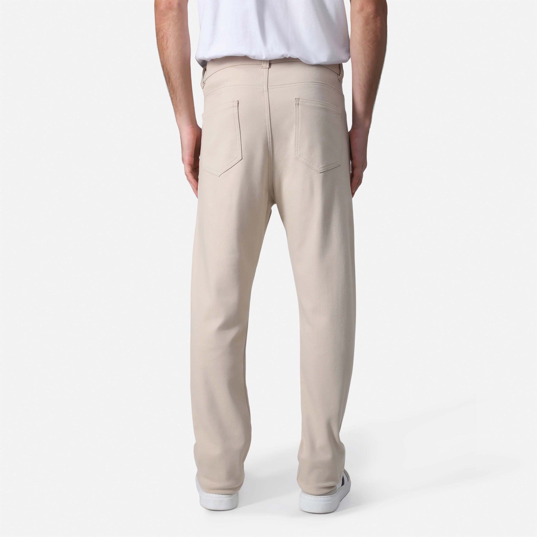 Calça Sarja Moletom Masculina | Travel Collection - Bege