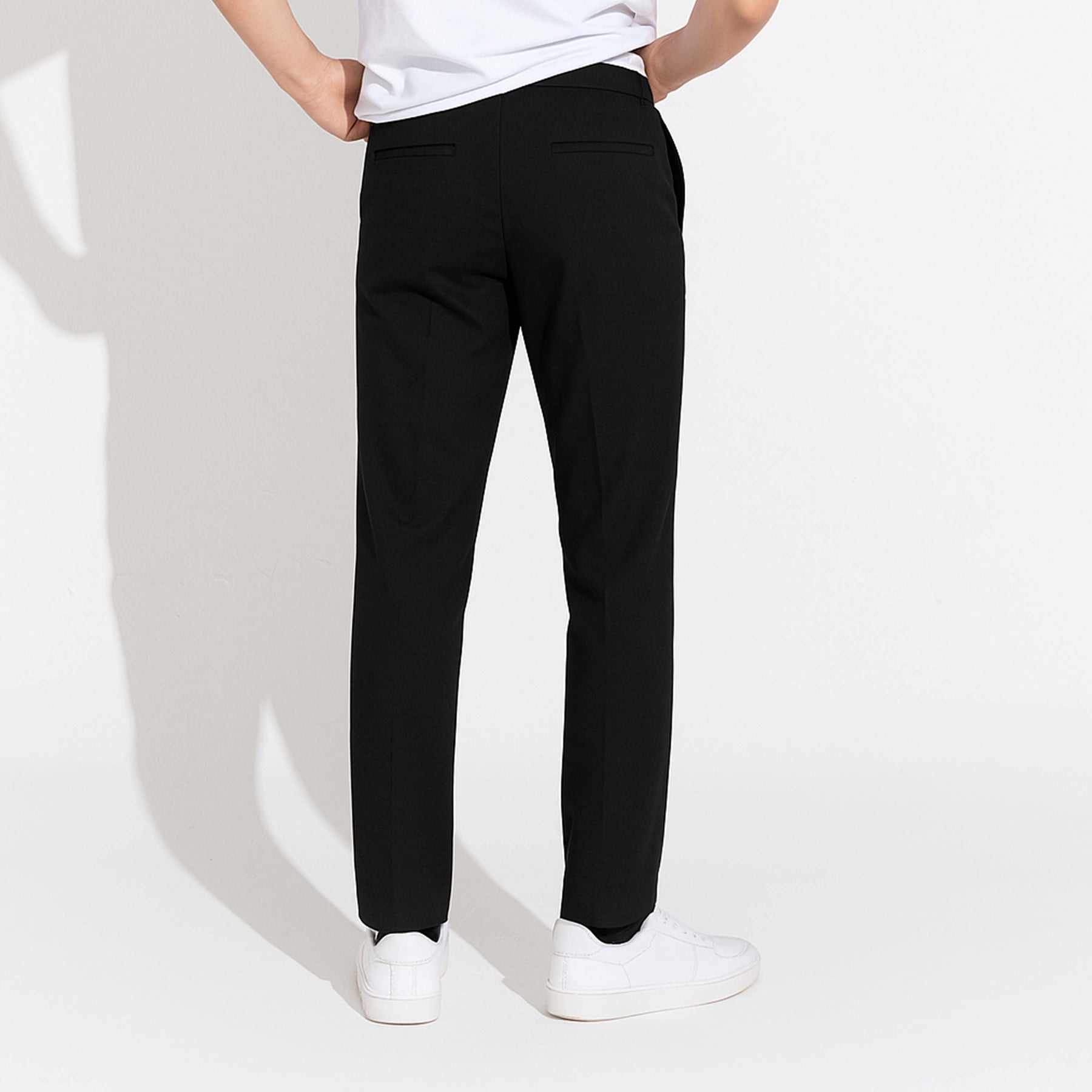 Calça Reta Linho - Preto