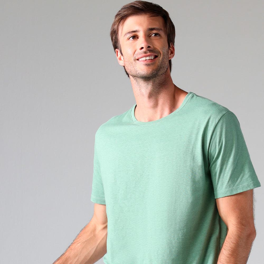 Camiseta Pima Masculina | Life Collection - Verde Oliva