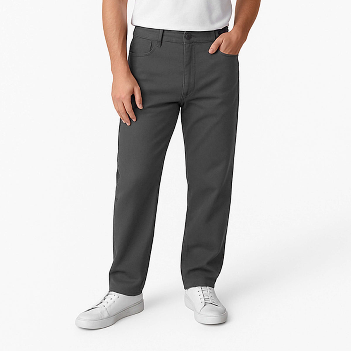 Calça Sarja Moletom Masculina | Travel Collection - Cinza Carvão